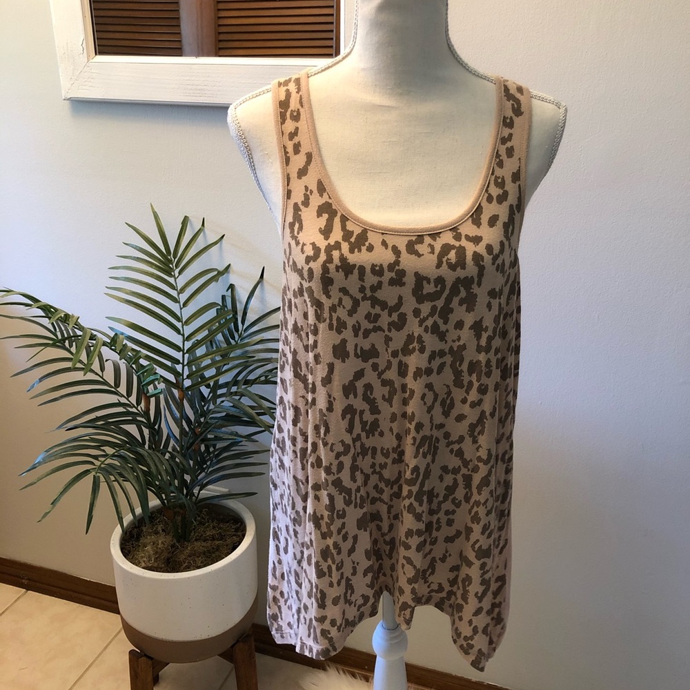 Charming Charlie cheetah leopard swing tank